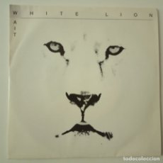 Discos de vinilo: WHITE LION- WAIT - SPAIN PROMO SINGLE 1987 - COMO NUEVO.. Lote 166619490