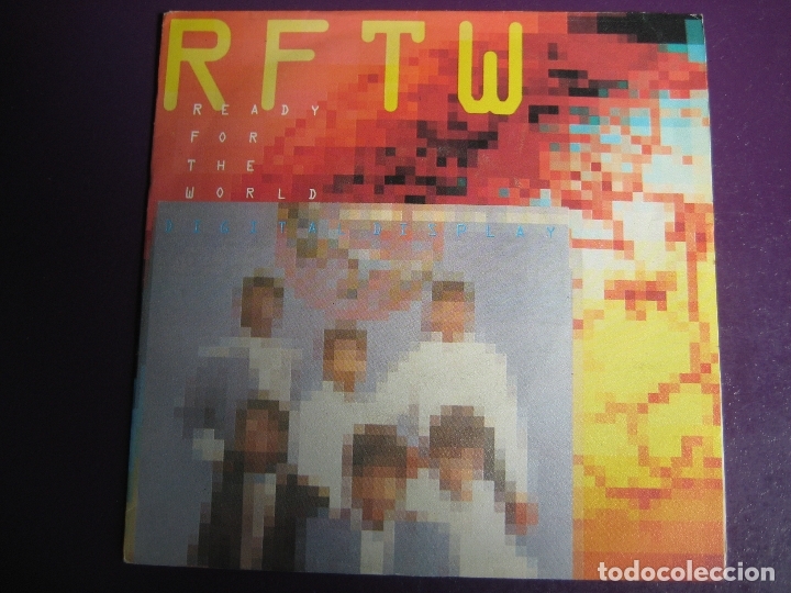 Dischi in vinile: Ready For The World ?RFTW Sg MCA 1986 PROMO &ndash; Digital Display +1 ELECTRONICA SYNTH POP 80'S