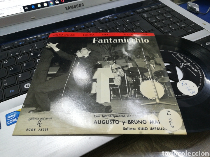 Dischi in vinile: Fantanicchio ep Espa&ntilde;a 1963