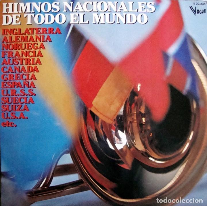 Discos de vinilo: HIMNOS NACIONALES DE TODO EL MUNDO.