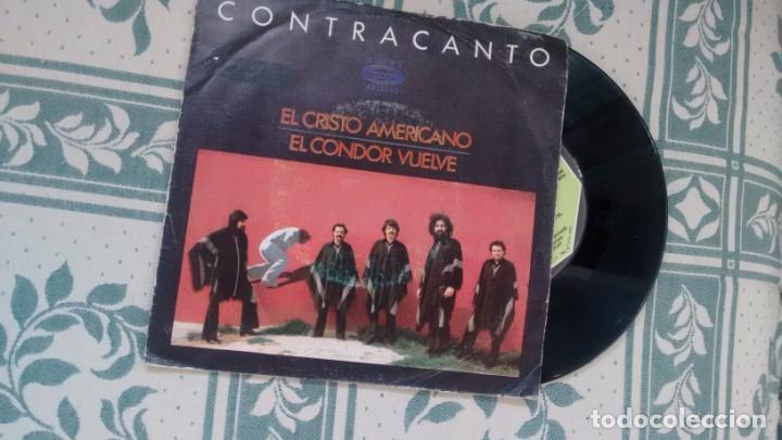Discos de vinilo: SINGLE (VINILO) DE  CONTRACANTO A&Ntilde;OS 70 - Foto 1