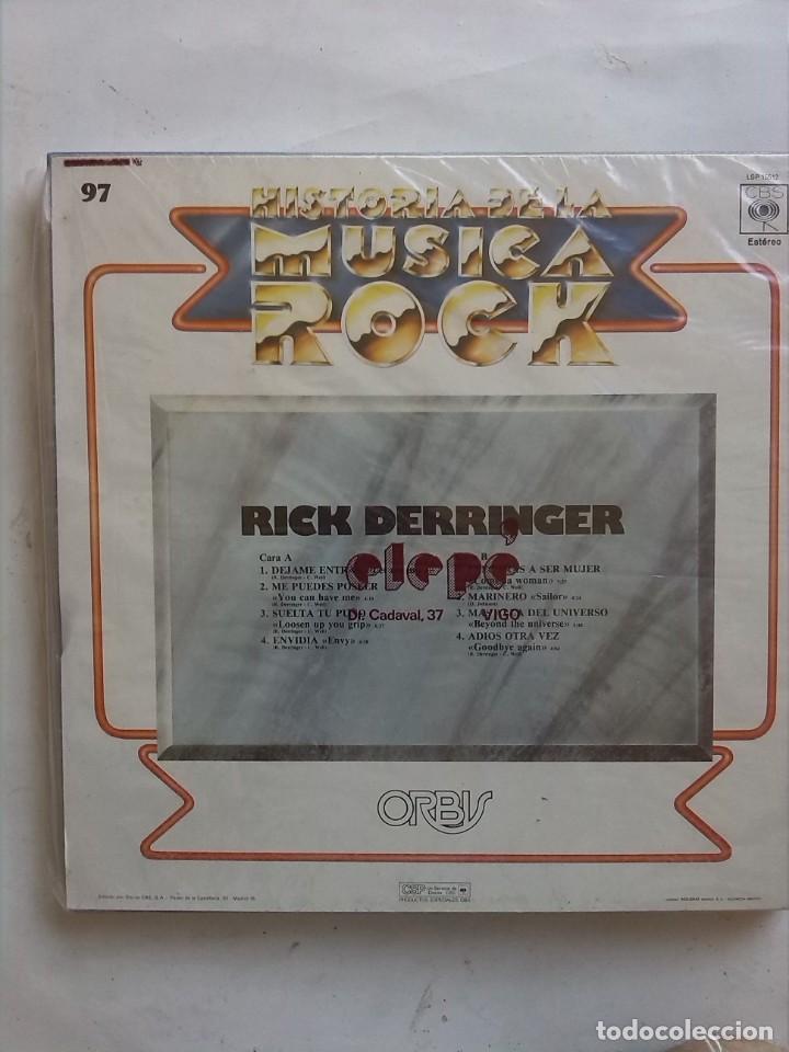 Discos de vinilo: RICK DERRINGER DERRINGER (76) - Foto 2