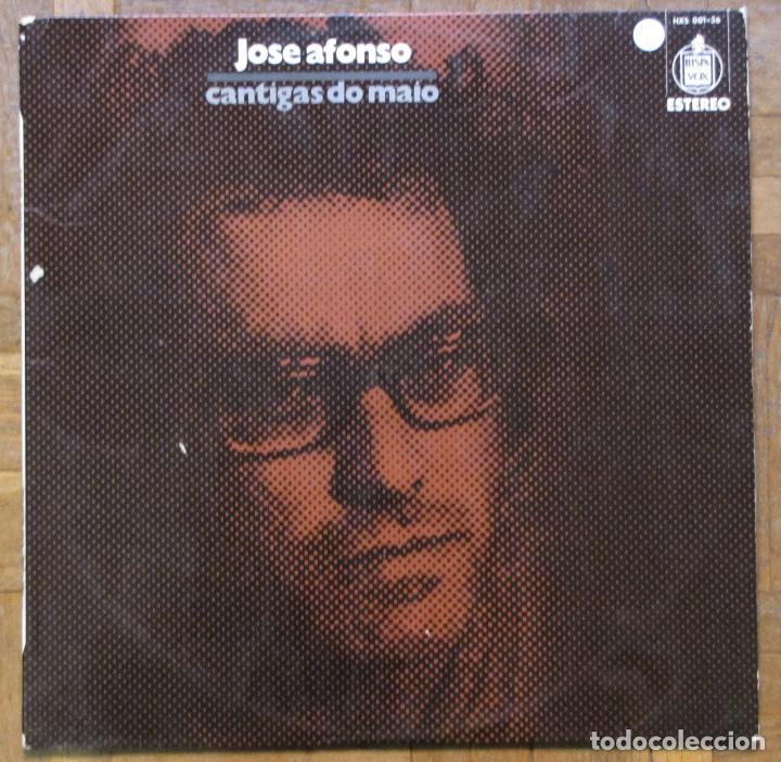 Discos de vinilo: José Afonso. Cantigas do Maio. Hispavox HXS 001-36. España, 1973. Funda VG++, Disco EX. - Foto 1 - 166749702