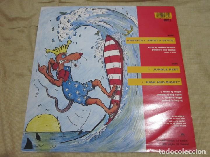 Discos de vinilo: KING KURT - AMERICA - MAXI - EDICION INGLESA DEL AÑO 1986 - 3 TEMAS. - Foto 2 - 166761218