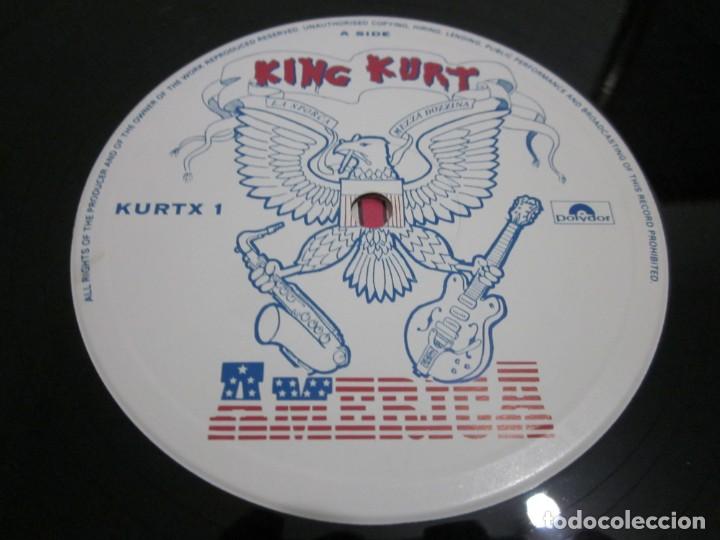 Discos de vinilo: KING KURT - AMERICA - MAXI - EDICION INGLESA DEL AÑO 1986 - 3 TEMAS. - Foto 3 - 166761218