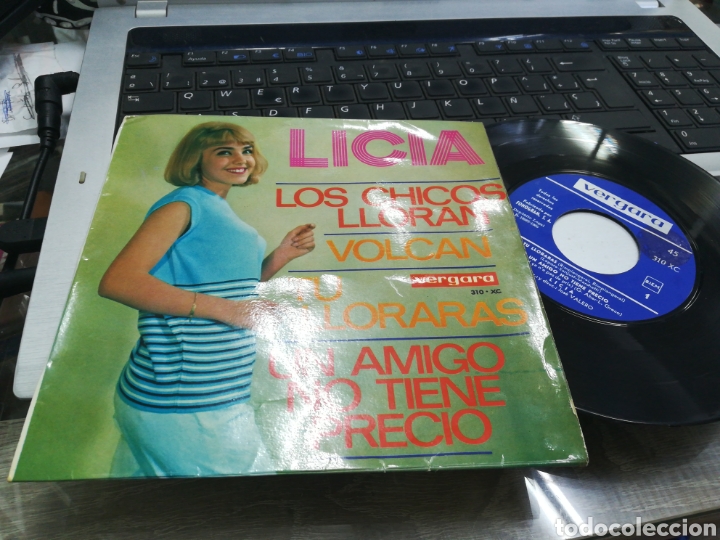 Discos de vinilo: Licia ep los chicos lloran + 3 1965 - Foto 1