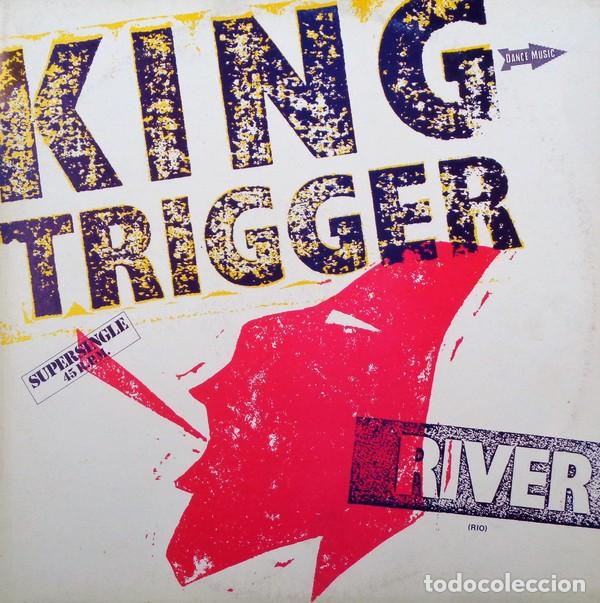 Discos de vinilo: King Trigger &lrm;&ndash; The River / Push Or Slide - Foto 1