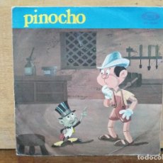 Disques de vinyle: CUENTO PINOCHO - SINGLE DEL SELLO MOVIEPLAY 1970. Lote 166896932