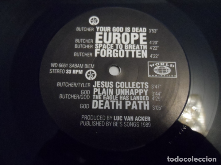 Discos de vinilo: MUSSOLINI HEADKICK - THEMES FOR VIOLENT RETRIBUTION - Foto 4