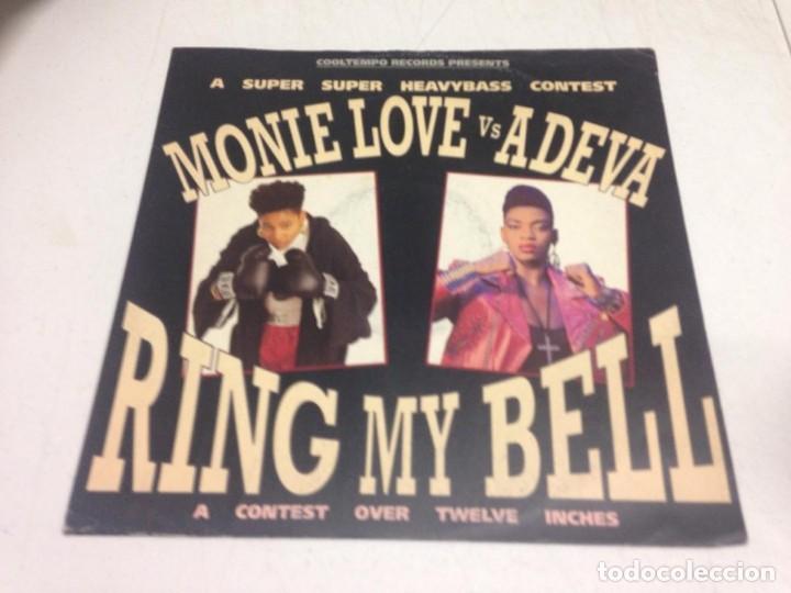 Discos de vinilo: Monie Love vs. Adeva &lrm;&ndash; Ring My Bell - Foto 1