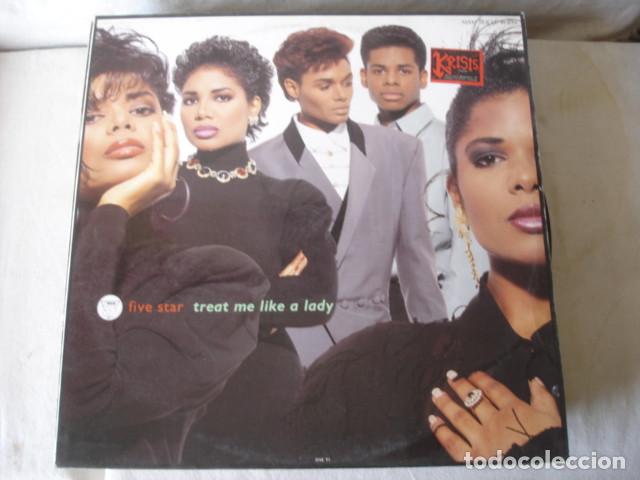 Discos de vinilo: Five Star    Treat Me Like A Lady - Foto 1