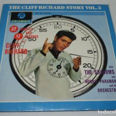 Discos de vinilo: LP - THE CLIFF RICHARD STORY VOLUMEN 5 - 32 MINUTES AND 17 SECONDS WITH - NORRIE PARRAMOR. Lote 166948912