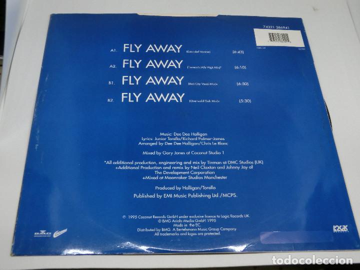Discos de vinilo: MAXISINGLE - MAXI - HADDAWAY - FLY AWAY - 1995 - Foto 2