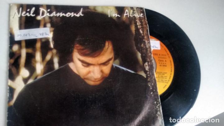 Discos de vinilo: SINGLE (VINILO) DE  NEIL DIAMOND A&Ntilde;OS 80 - Foto 1