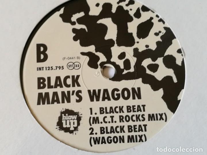 Discos de vinilo: Black Mans Wagon - Black Beat - 1990 - Foto 2