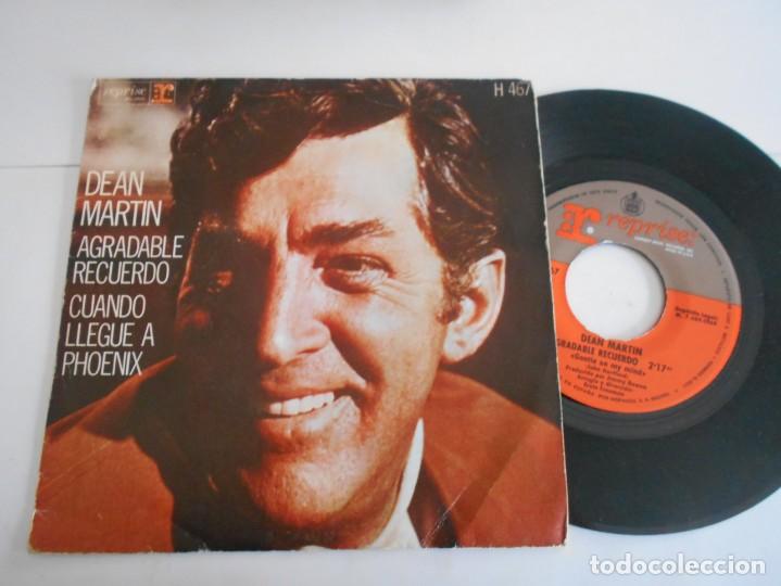 Discos de vinilo: DEAN MARTIN-SINGLE AGRADABLE RECUERDO - Foto 1