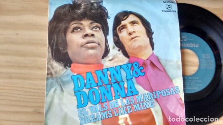 Discos de vinilo: SINGLE (VINILO) DE DANNY & DONNA A&Ntilde;OS 70 - Foto 1
