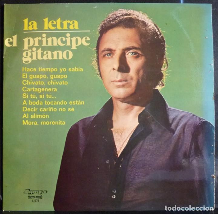 Discos de vinilo: EL PRINCIPE GITANO // LA LETRA // 1977 (VG VG+). LP - Foto 1