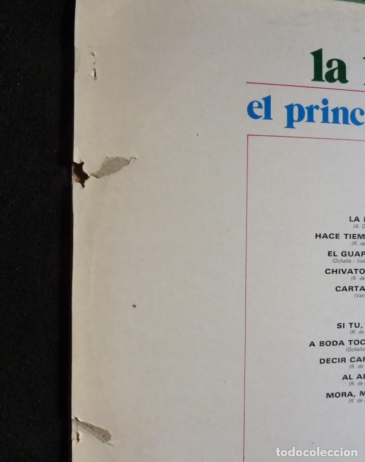 Discos de vinilo: EL PRINCIPE GITANO // LA LETRA // 1977 (VG VG+). LP - Foto 3