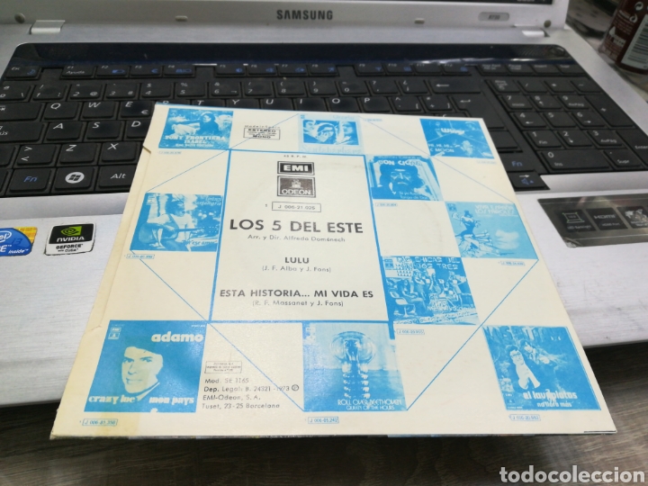 Discos de vinilo: Los 5 del este single lulu 1973 escuchado - Foto 2