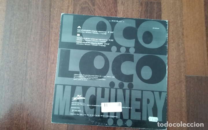Discos de vinilo: loco loco-machinery.maxi - Foto 2