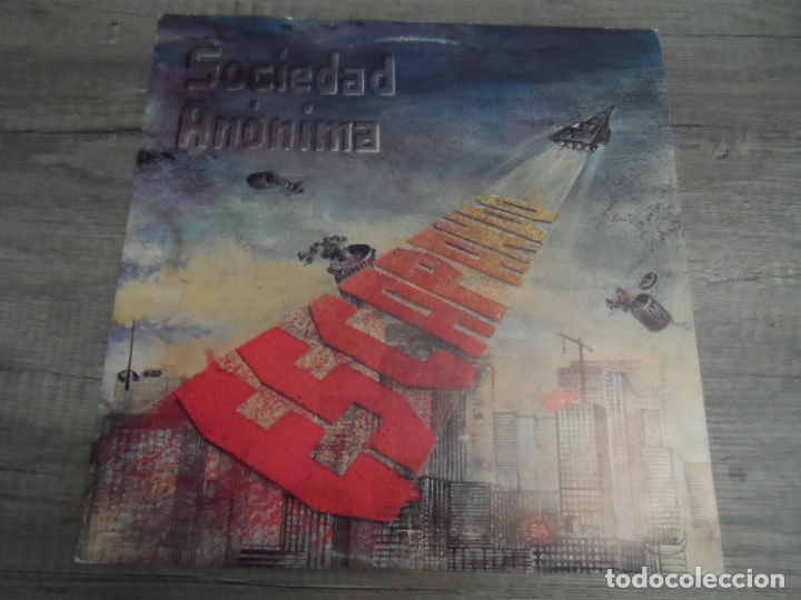 Discos de vinilo: Sociedad an&oacute;nima - Escapando (PROMOCIONAL) - Foto 1