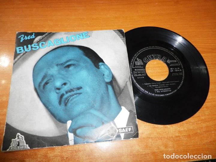 Dischi in vinile: FRED BUSCAGLIONE Y SUS ASTERNOVAS Fantastica EP VINILO DEL A&Ntilde;O 1958 ESPA&Ntilde;A 4 TEMAS