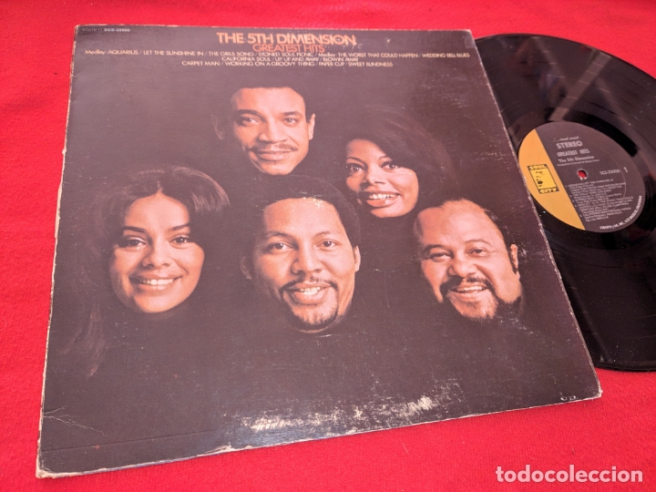 The 5th Dimension Greatest Hits Lp 1970 Soul Ci Buy Vinyl Records Lp Funk Soul And Black Music At Todocoleccion 167073700