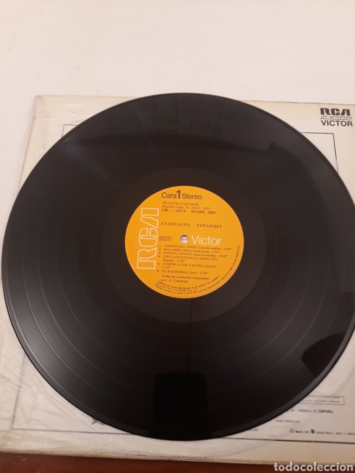 Discos de vinilo: Atahualpa Yupanqui.LP 1973. - Foto 3
