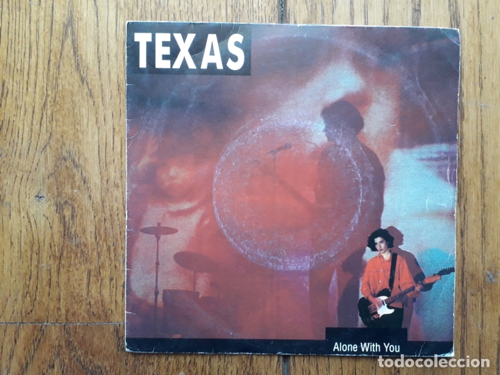 Discos de vinilo: Texas  -  alone with you  +  how it feels - Foto 1