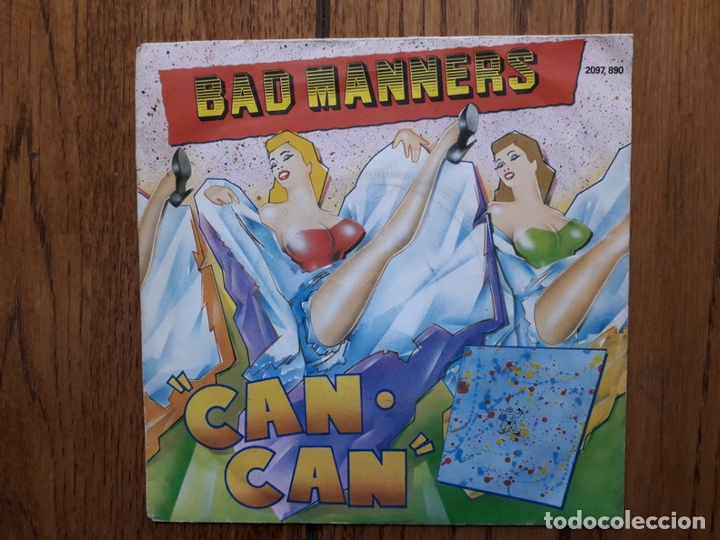 Discos de vinilo: Bad manners  -  can can  +  armchair disco - Foto 1