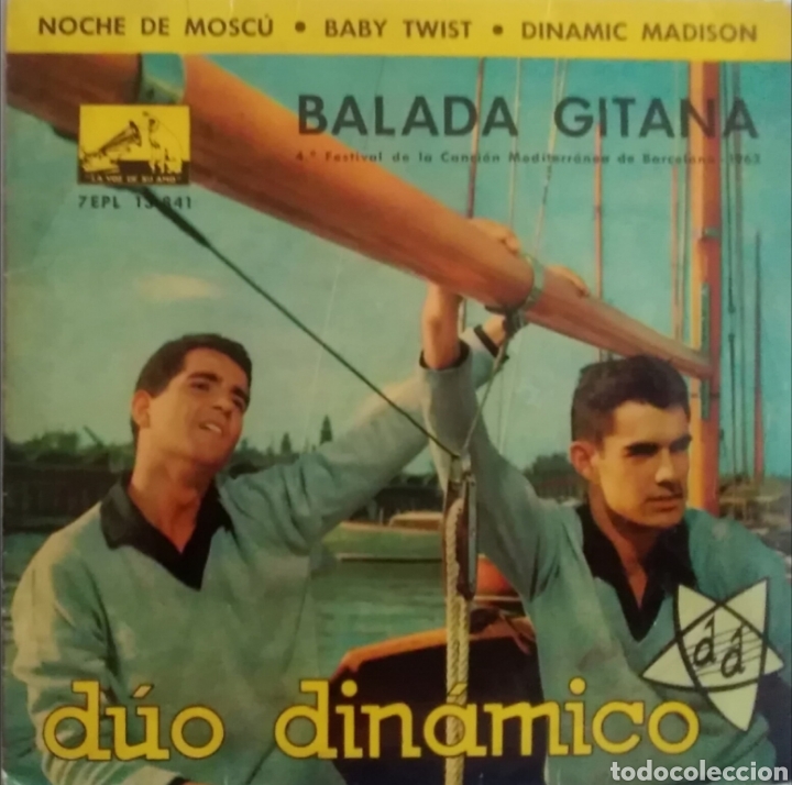 Discos de vinilo: D&uacute;o din&aacute;mico -balada gitana. - Foto 1