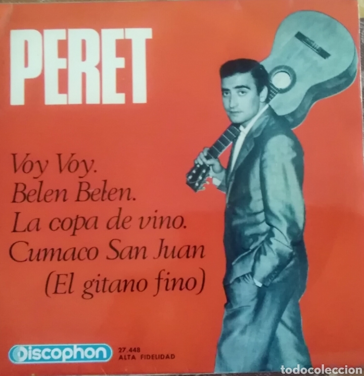 Discos de vinilo: PERET,-EL GITANO FINO - Foto 1