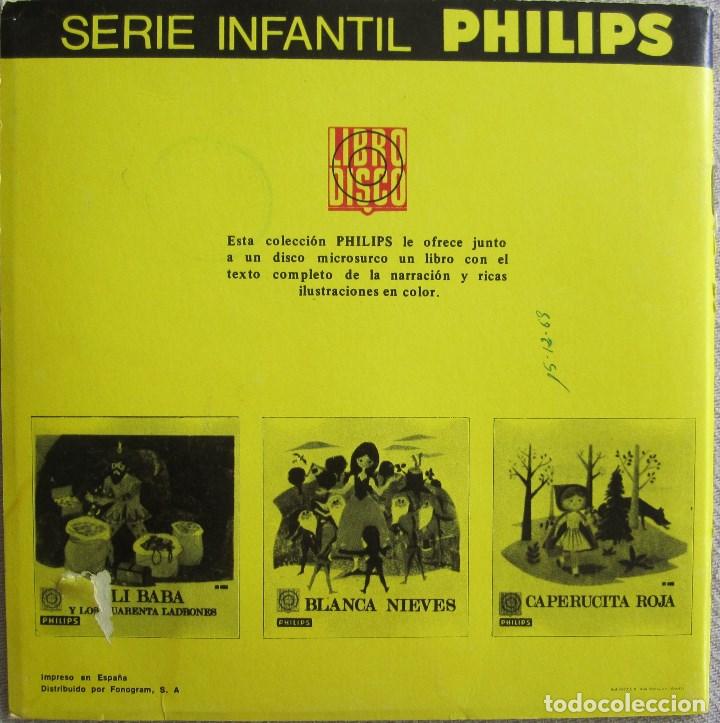 Discos de vinilo: LA CENICIENTA. LIBRO DISCO PHILIPS. CON LIBRETO DE 8 P&Aacute;GINAS - Foto 2