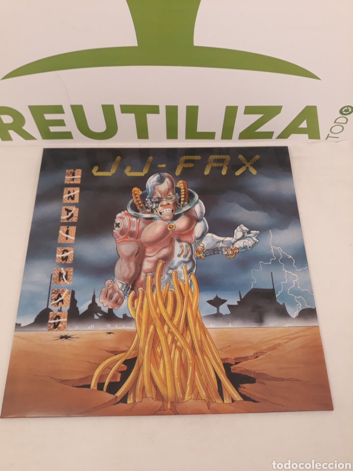 Discos de vinilo: J J Fax.Indignao.LP.Rock Record. - Foto 1