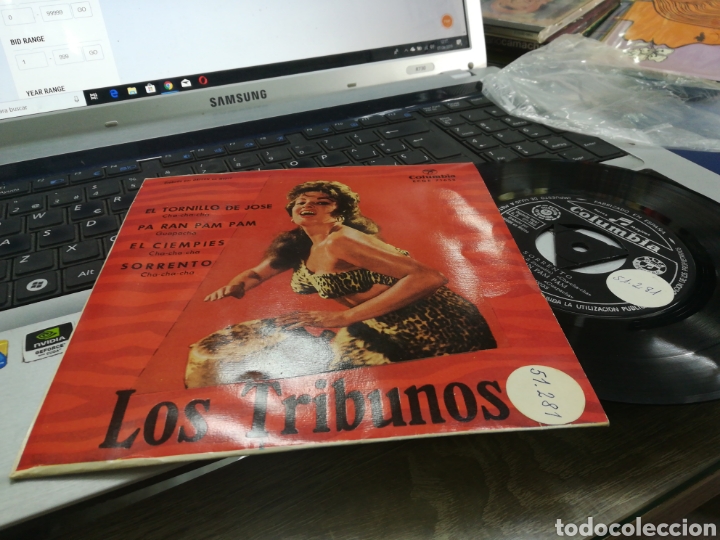 Disques de vinyle: Los tribunos ep sorrento + 3 espa&ntilde;a 1962