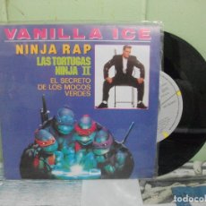 Discos de vinilo: VANILLA ICE NINJA RAP SINGLE SPAIN 1991 PDELUXE