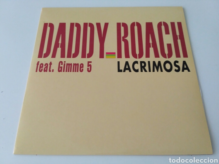 Discos de vinilo: Daddy Roach Feat. Gimme 5 - Lacrimosa - Foto 1