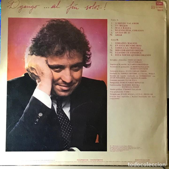 Discos de vinilo: LP argentino de Dyango a&ntilde;o 1984 - Foto 2