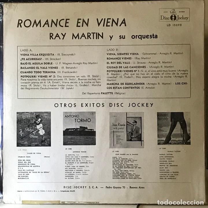 Discos de vinilo: LP argentino de Ray Martin a&ntilde;o 1961 - Foto 2