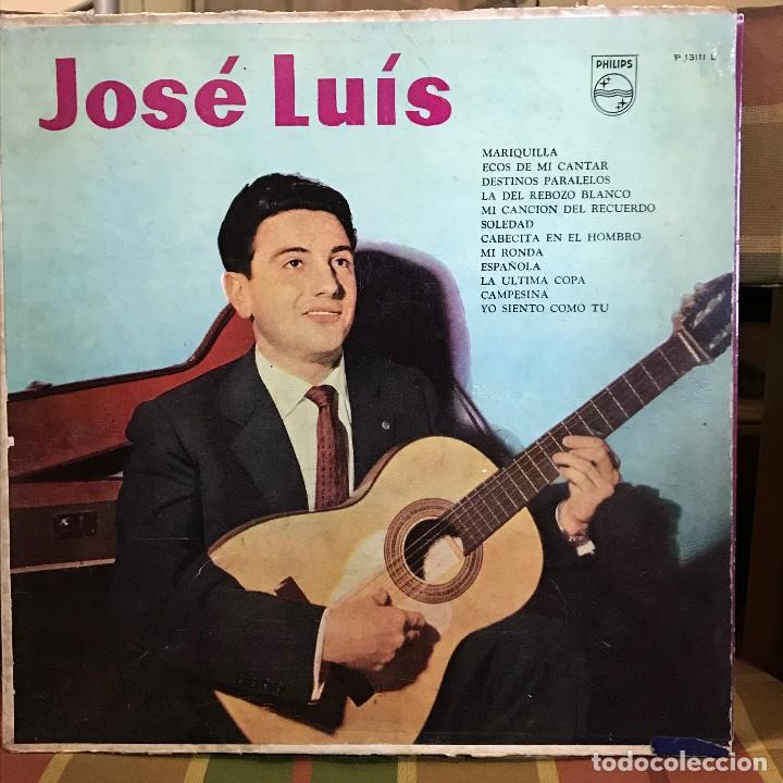 Discos de vinilo: LP argentino de José Luis y su guitarra año 1960 - Foto 1 - 167482648