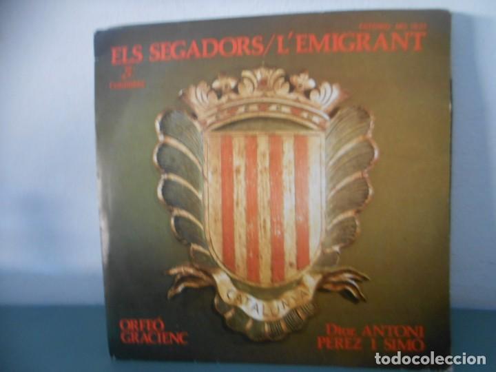 Discos de vinilo: ELS SEGADORS - LEMIGRANT - Foto 1