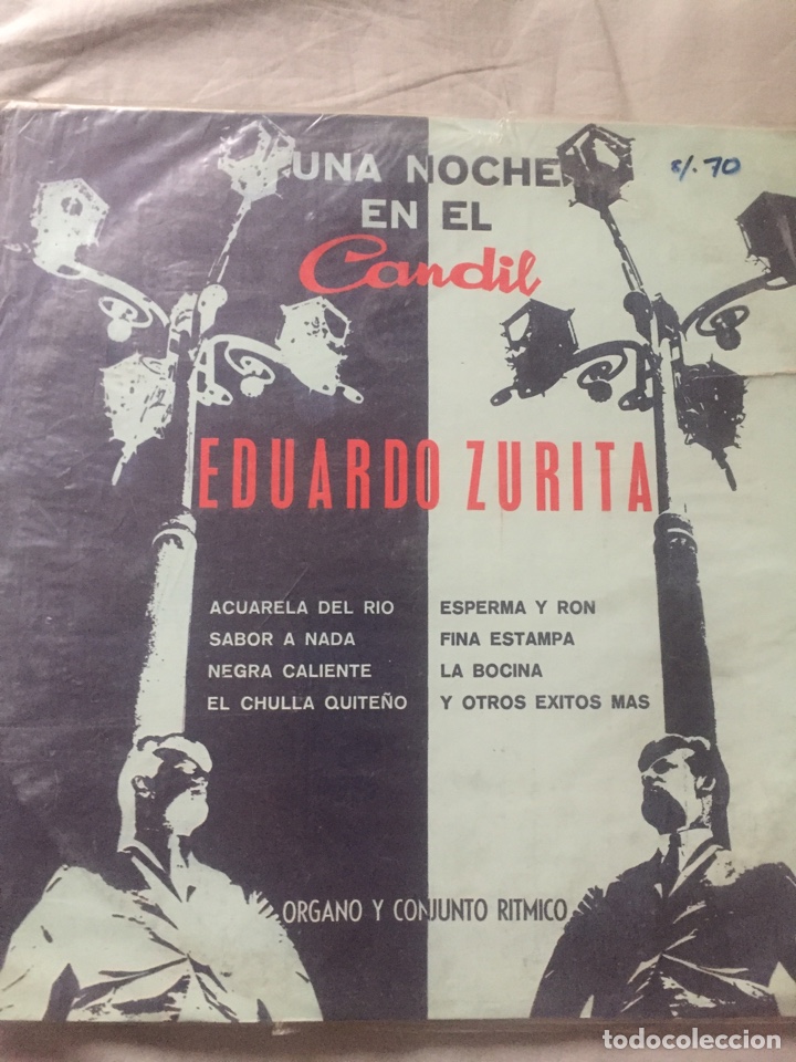 Dischi in vinile: Eduardo Zurita- Una noche en el Candil
