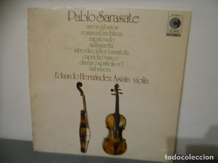 Discos de vinilo: PABLO SARASATE - Foto 1