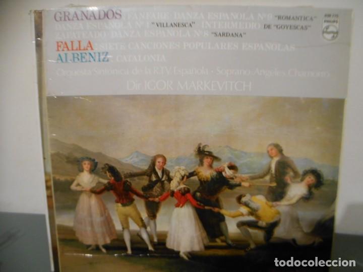 Discos de vinilo: GRANADOS , FALLA, ALBENIZ - Foto 1