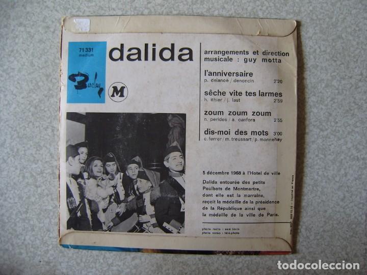Discos de vinilo: DALIDA.L&acute;ANNIVERSAIRE + 3 - Foto 2