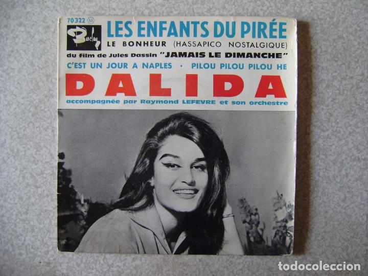 Dischi in vinile: DALIDA.LES ENFANTS DU PIREE + 3