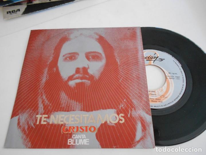 Discos de vinilo: BLUME-SINGLE TE NECESITAMOS - Foto 1