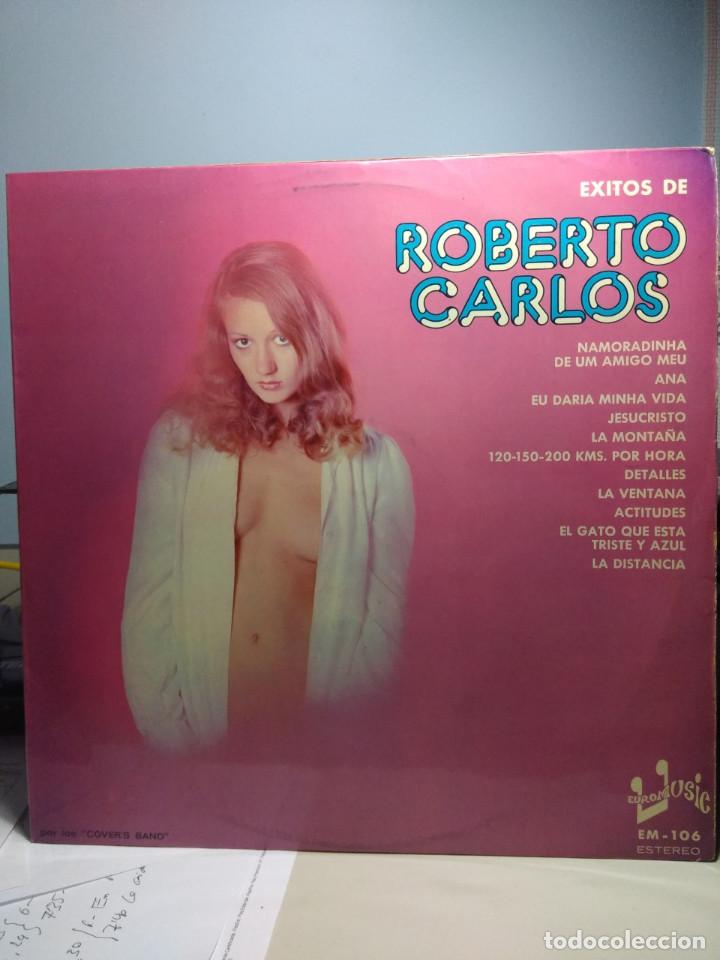 Discos de vinilo: LP COVERS BAND: EXITOS DE ROBERTO CARLOS - Foto 1