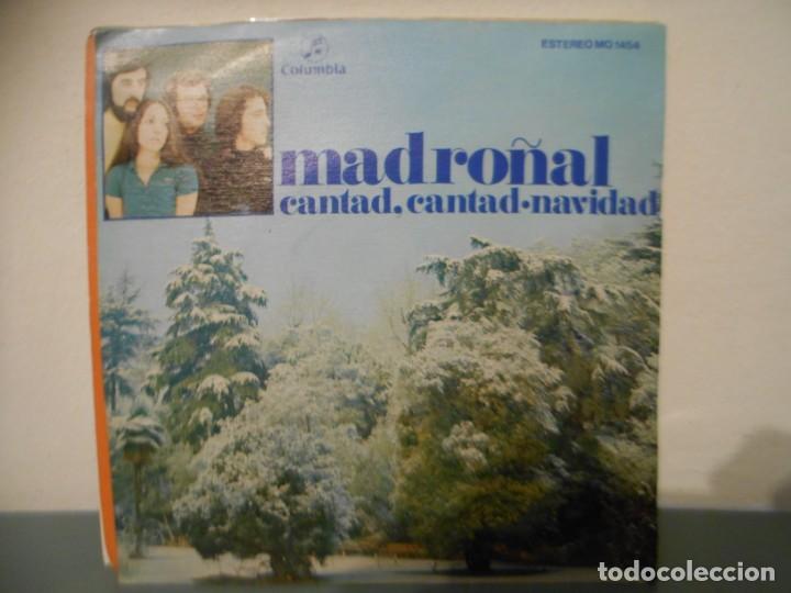 Discos de vinilo: MADRO&Ntilde;AL, CANTAD NAVIDAD - Foto 1